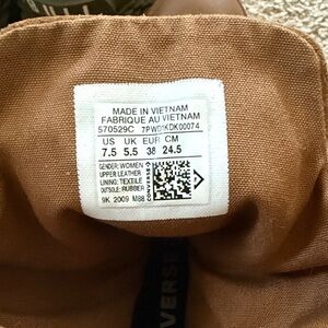 Converse Tan Leather Sneakers